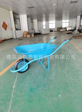 出口非洲工地建筑手推车鸡公车花园斗车水泥翻斗车独轮车wb6400