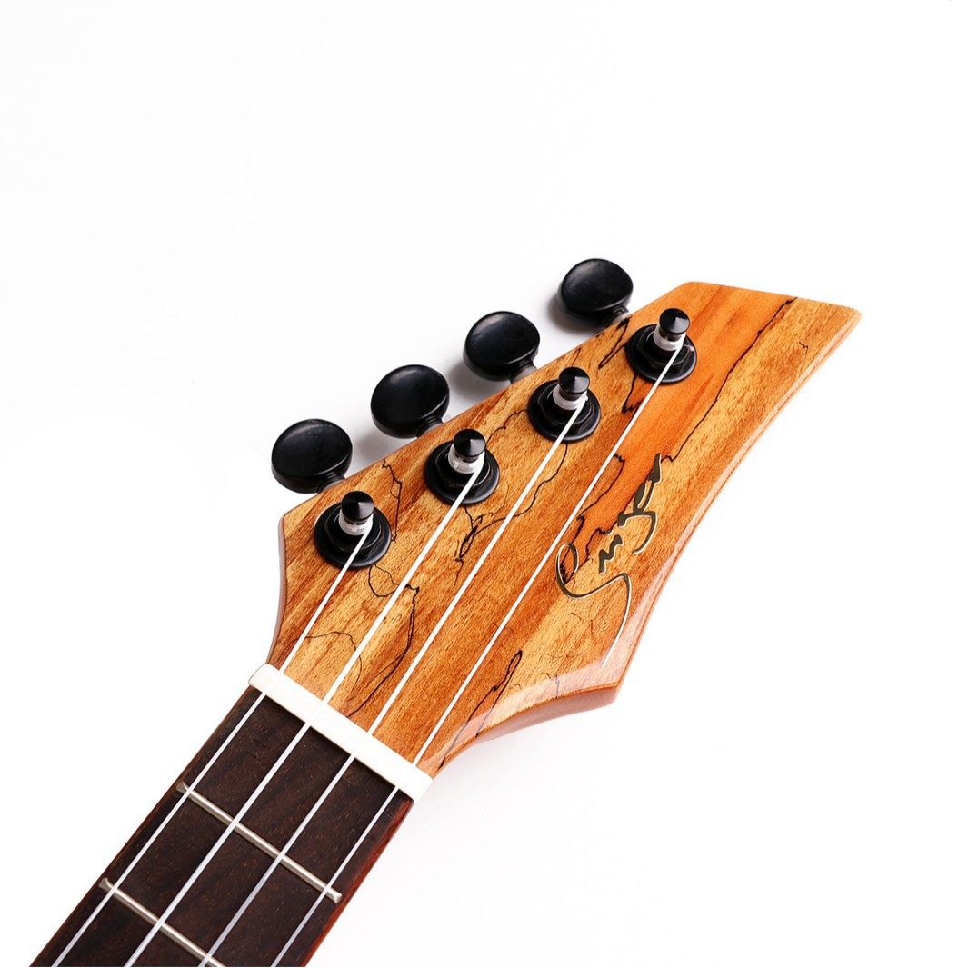 新款薄桶单板尤克里里 24寸斜面护手小吉他云杉朽木 玫瑰木ukule,淘宝优惠券,粉丝福利购,淘宝优惠卷