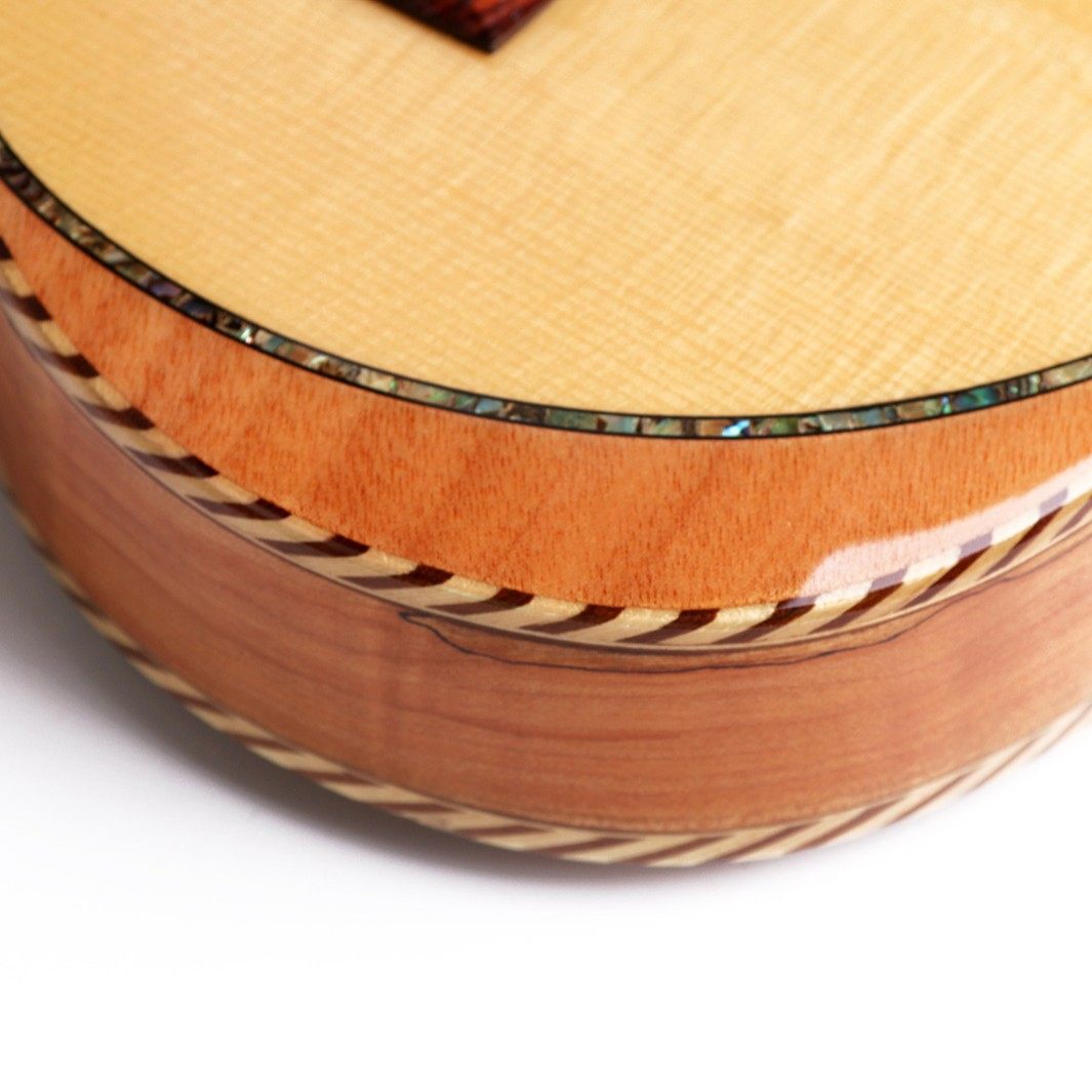 新款薄桶单板尤克里里 24寸斜面护手小吉他云杉朽木 玫瑰木ukule,淘宝优惠券,粉丝福利购,淘宝优惠卷