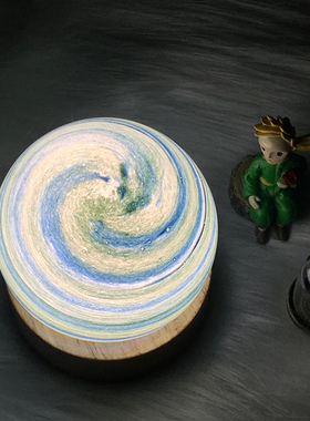 好货左耳说桌面星空玻璃灯装饰品摆件充电水晶球男生卧室氛围