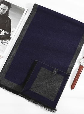 极速2020 new Fashion quality Scarves man Autumn winter Thick