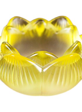 速发凤云飞七彩明璃莲花烛油灯座酥油底座长琉灯佛供灯酥油灯酥台