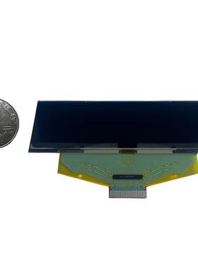 3.12OLED工控3.12寸oled显示屏25664黄光5664ASYEF01汽车屏AI屏