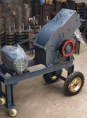 PC锤式破碎机型号400x300型破碎石英石重晶石石灰石颗粒均匀节能