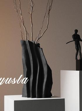 简约客厅几干花瓶餐厅摆吧插台柜花器YBN别墅样板茶间酒店件软装