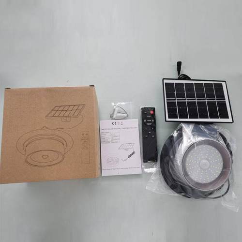 太阳能244LED环形吊灯庭院花园别墅路灯360度户外太阳能照明灯 - 图0