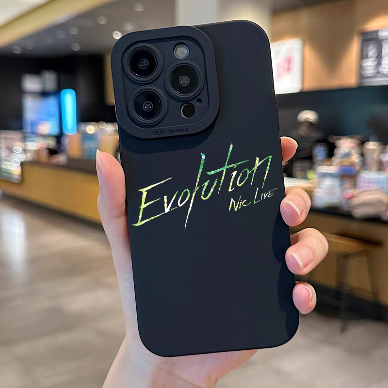谢霆锋EvolutionNicLive手机壳适用iPhone16promax苹果1713OPPOReno14三星S25为Mate70荣耀200小米15一加ACE5 - 图2