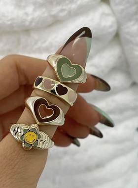 极速Wholesale Jewelry New Colorful Adjustable Ring for Women