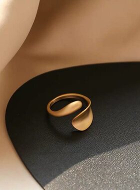 极速Hot New Simple Open Rings For Women Gold Color Fashion K