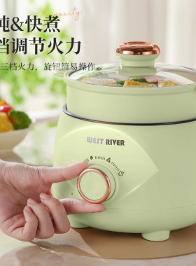 德国全自动电火锅一体炒菜电炒锅多功能料理锅蒸煎炒涮不粘烹饪锅