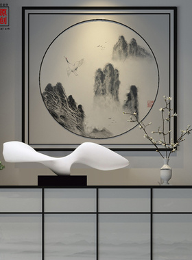 桌面装饰摆件抽象雕塑艺术品家居饰品酒店工艺品软装配饰时尚雕塑