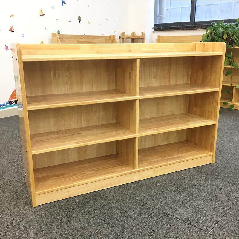 幼儿园樟子松玩具组合柜儿童家具实木书架卡通书包柜多功能储物柜,淘宝优惠券,粉丝福利购,淘宝优惠卷