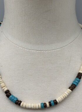 welry trend surfer necklace mens gift wooden beach necklace