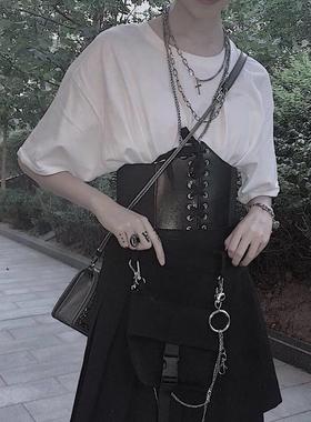 2021 Women Corset Wide Pu Leather Belt Cummerbunds Strap Bel