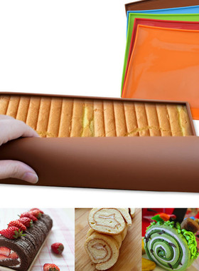 极速Silicone Cake Roll Pad Molds Non-stick Baking Mat Macaro