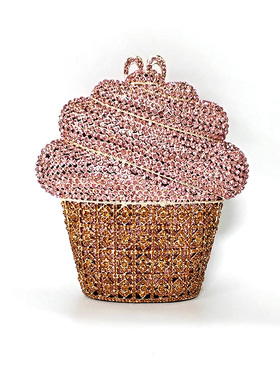 Fashion women accessories dessert diamonds luxury clutches b