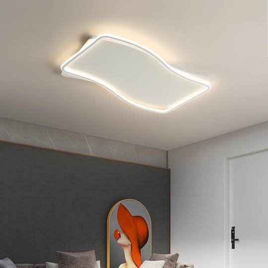 客厅吸顶室灯全屋套餐灯具现代白用款YJ6807色简约家卧书房几何薄