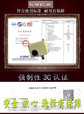 水泵全自动控制器开关压力罐表无塔供水器配件安全阀双簧补芯三通