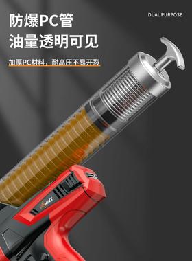 卡维特电动黄油枪24v充电式锂电池挖机用自动高压打毛毛虫黄油机