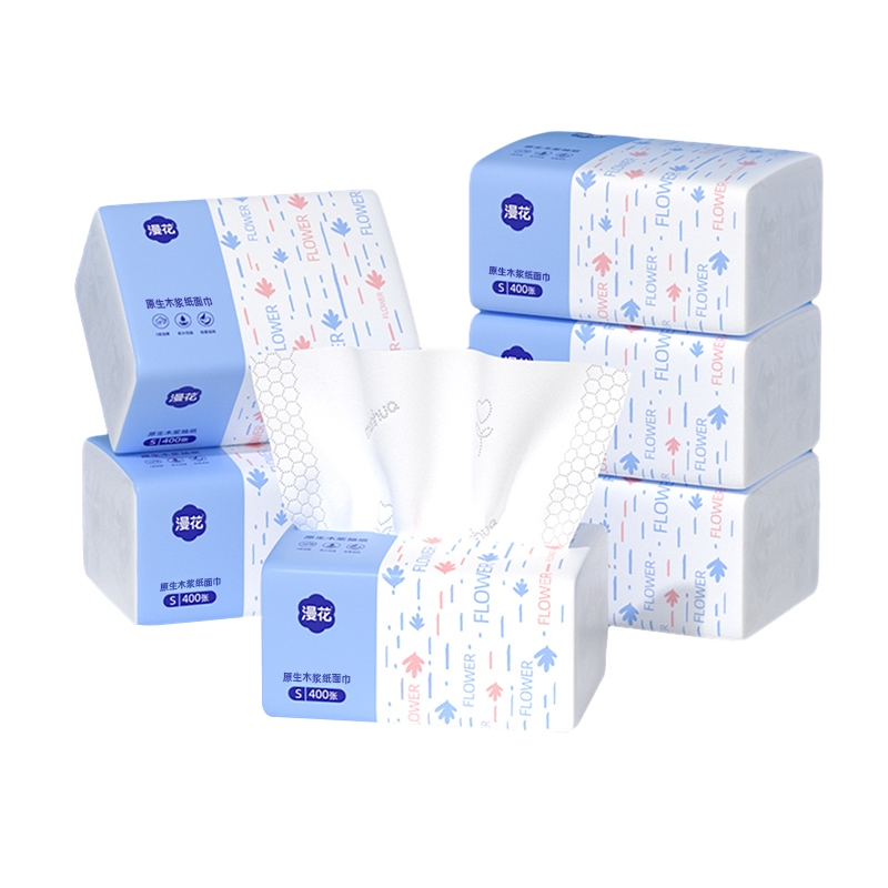 漫花纸巾30包抽纸整箱实惠装餐巾纸家用宿舍实惠装卫生纸面巾纸抽 - 图3