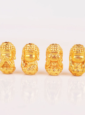 IOEKO久不掉色越南沙金古法手链