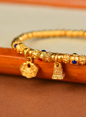 女称心如意祥云锁手串礼物手串