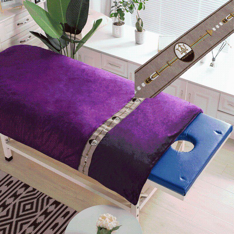 美容床院被子被h套水晶绒保暖单件足浴推拿按摩被罩可拆洗加厚冬,淘宝优惠券,粉丝福利购,淘宝优惠卷