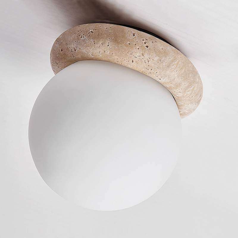 北欧创意黄洞石吸顶灯简约现代走廊过道灯具入户门厅阳台吸顶灯具,淘宝优惠券,粉丝福利购,淘宝优惠卷