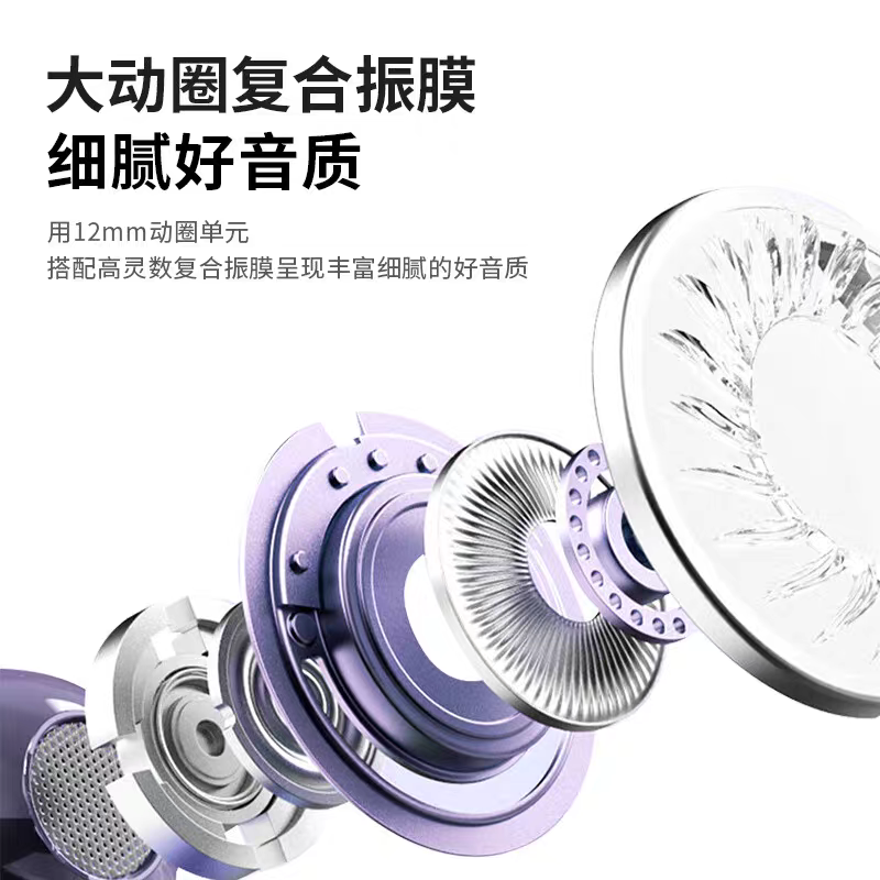 ZGA ear clip open Bluetooth headset OWS sensorless