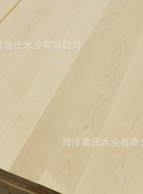 可炭化处理杨木板材直拼集成材