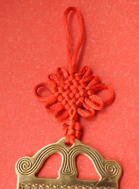 黄铜泰山石敢当挂件保平安化厨房在西北位专用补房屋缺角摆件挂饰