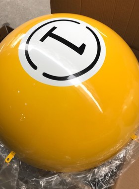 黑8台球厅摆件黑八不锈钢8号台球桌球俱乐部前台装饰开业创意礼物