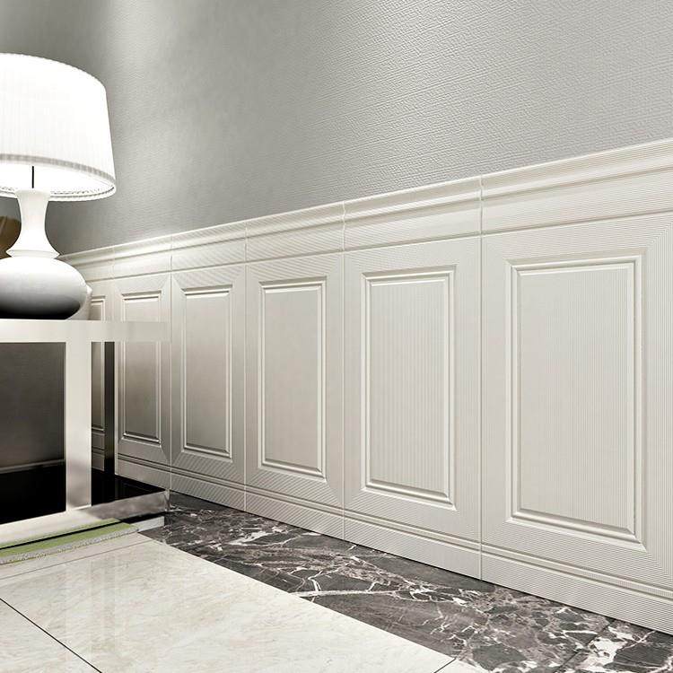 3d立体墙贴自粘墙裙护墙板壁纸防水防撞墙围贴纸软包装饰泡沫墙纸,淘宝优惠券,粉丝福利购,淘宝优惠卷