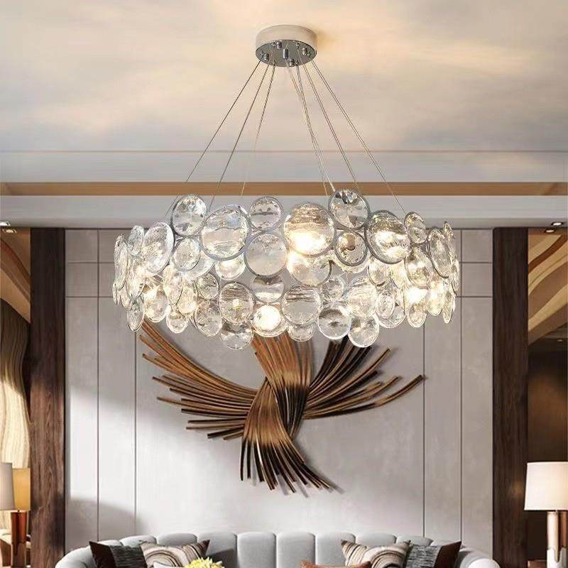 轻奢吊灯客厅主灯现代简约大气水晶灯设计师款泡泡卧室灯北欧灯具,淘宝优惠券,粉丝福利购,淘宝优惠卷
