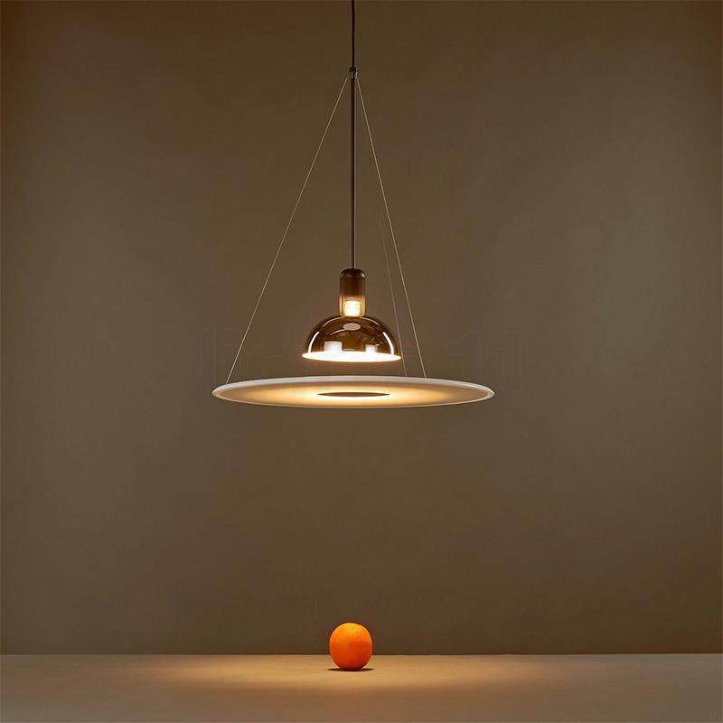 意大利设计师餐厅吊灯丹麦创意个性吧台卧室书房轻奢简约飞碟吊灯,淘宝优惠券,粉丝福利购,淘宝优惠卷