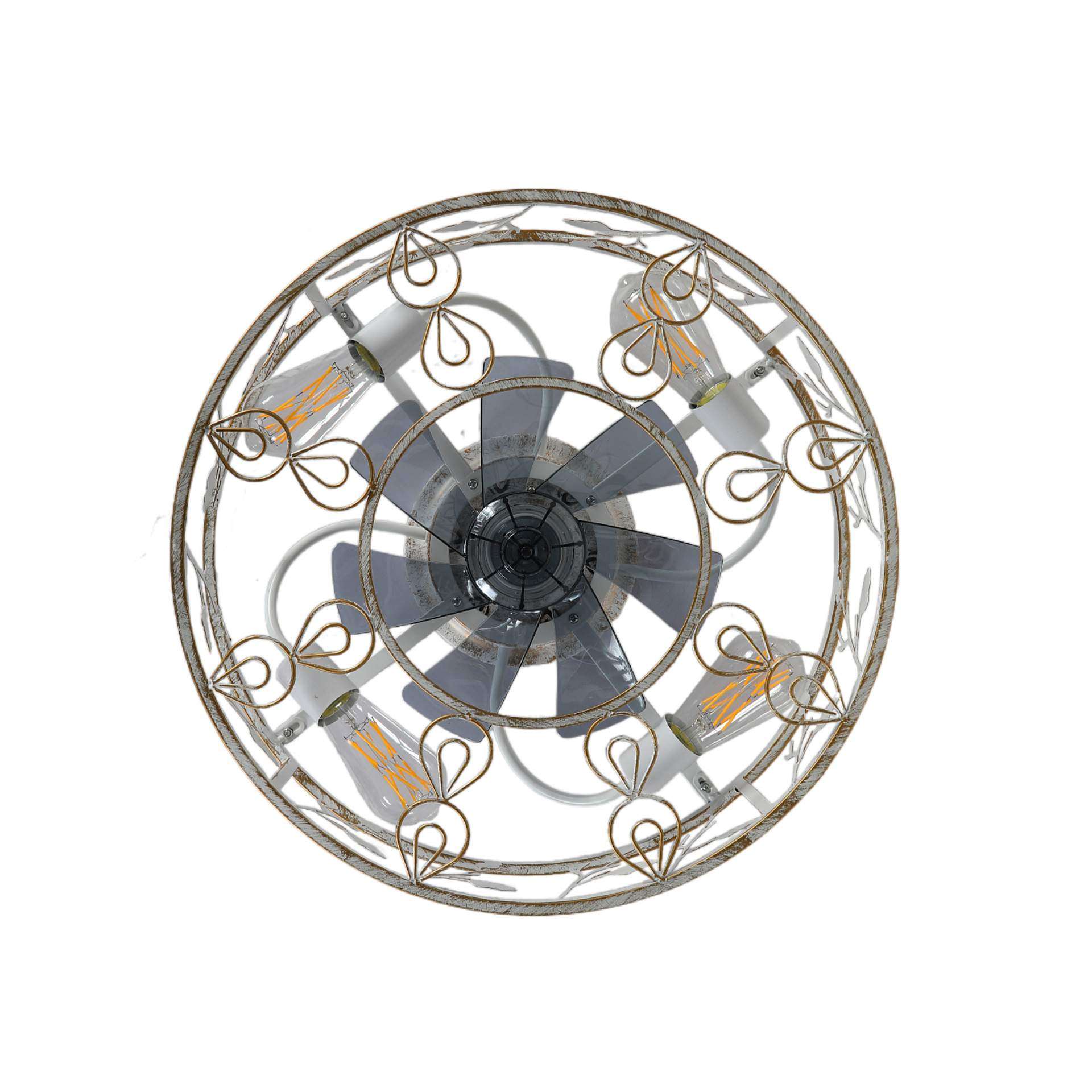 复古风扇灯卧螺口风扇灯铁艺卧室家用意式电扇灯高级感大厅吊扇灯,淘宝优惠券,粉丝福利购,淘宝优惠卷