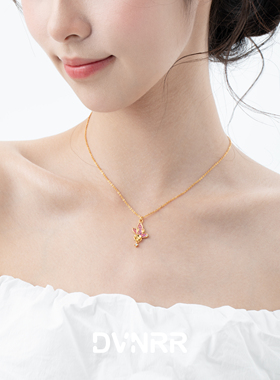 高级感小众设计爆款锁骨链S925银