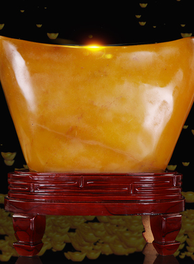 速发黄蜡石原石摆件奇石客厅玄关办公龙观室石头黄赏玉景观石