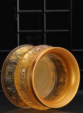 佛前佛具用品大全琉璃莲花家用供佛供水杯供盘供灯香炉花瓶套装