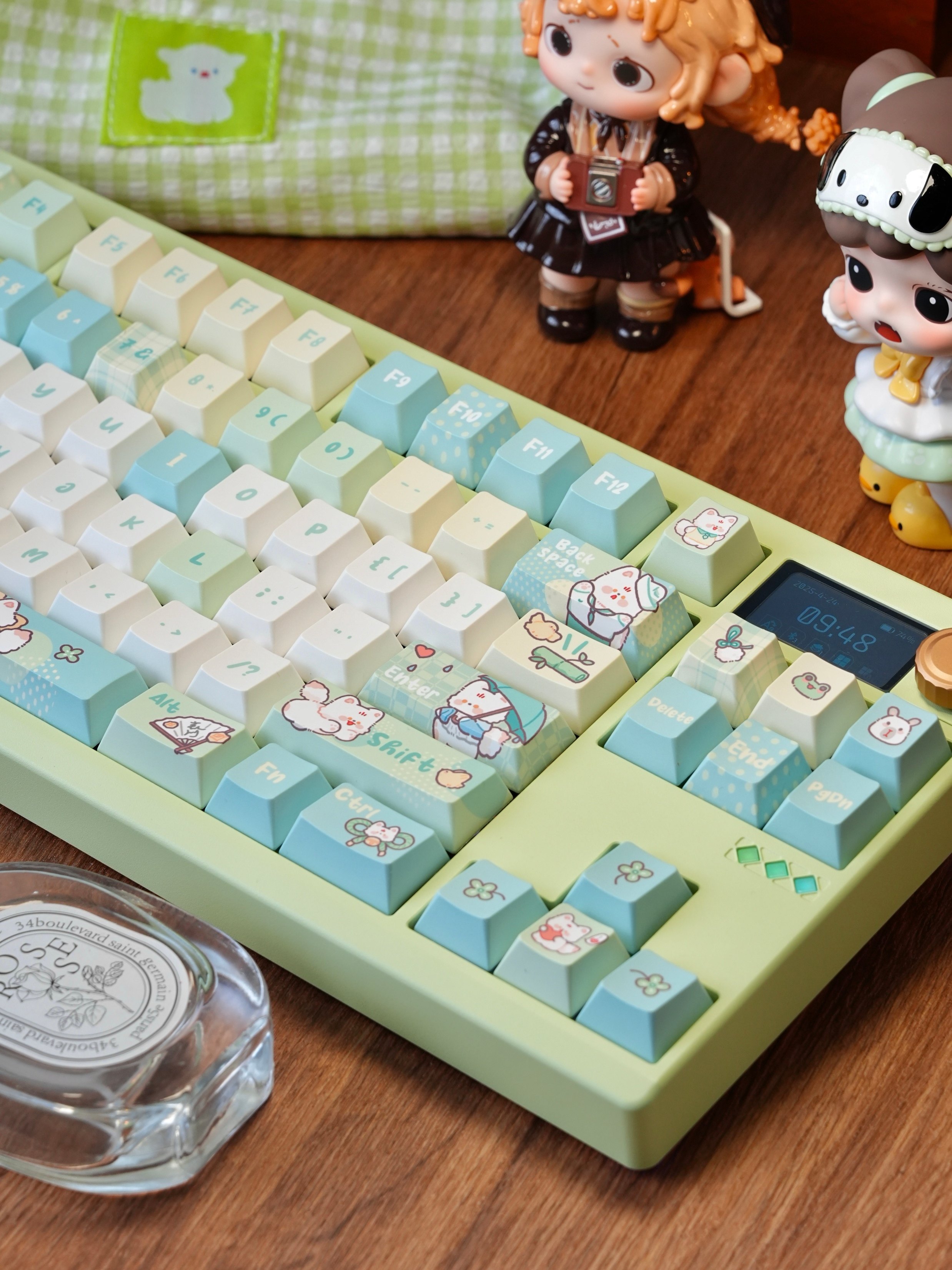 狐狸与笨鸟键帽光与夜之恋齐司礼周边原厂moa机械键盘键帽,淘宝优惠券,粉丝福利购,淘宝优惠卷