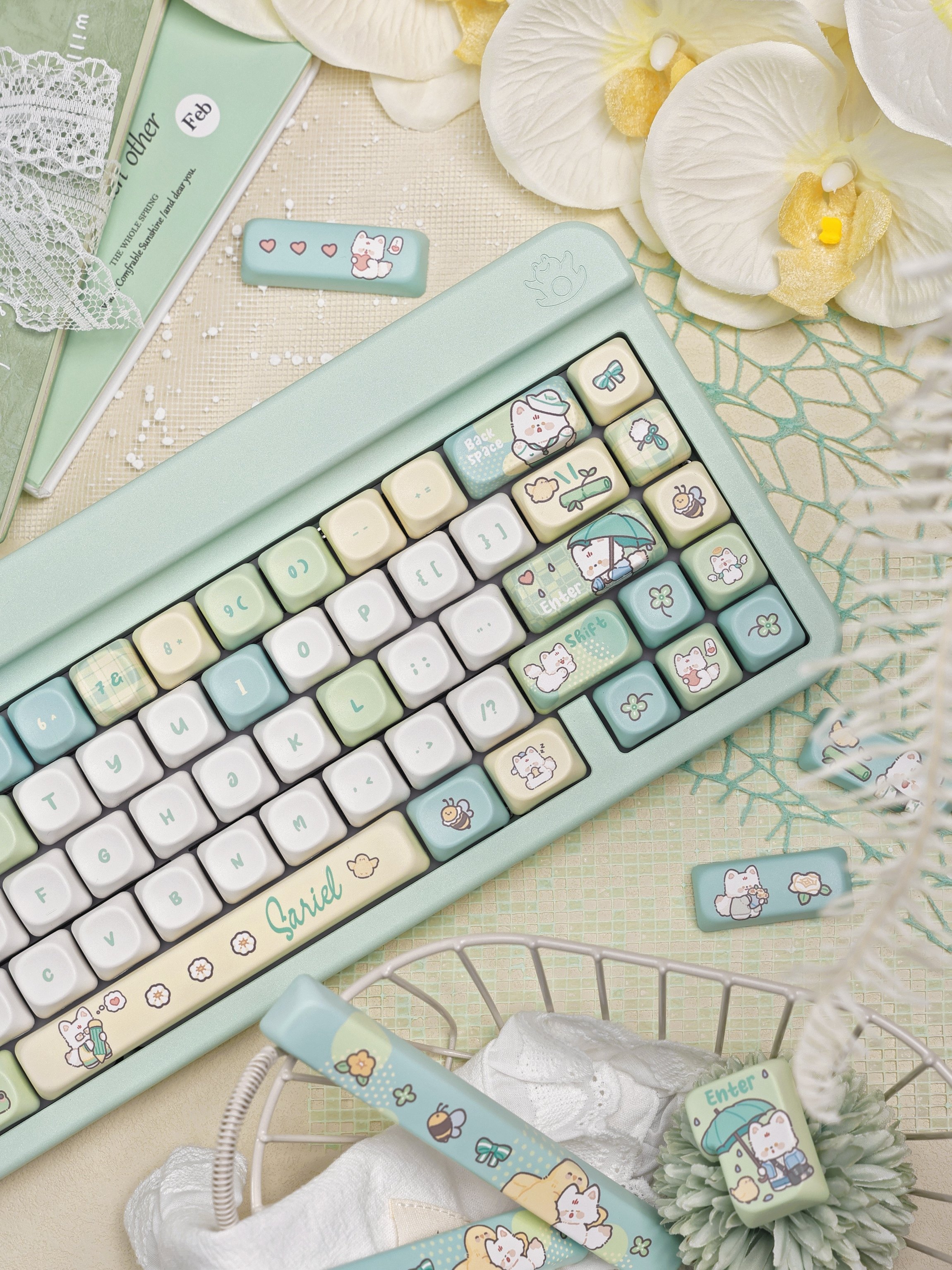 狐狸与笨鸟键帽光与夜之恋齐司礼周边原厂moa机械键盘键帽,淘宝优惠券,粉丝福利购,淘宝优惠卷