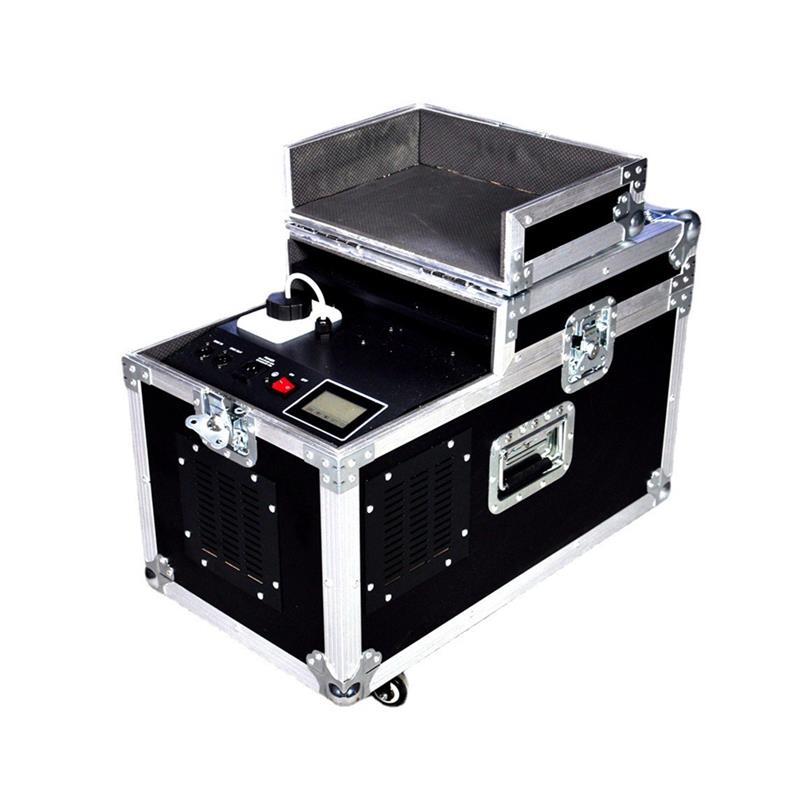 适配3000W舞台婚庆T台地烟机水雾机DMX512/手动/遥控 航空箱带滚 - 图3