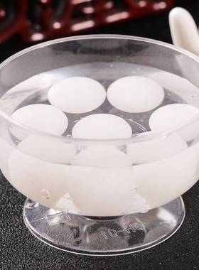 八粒白石春阵天然白玉小球白色物件装饰品摆件客厅办公室苏民峰