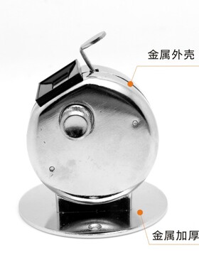 金属手动计数器航空点客器机械手动带底座仓库用手按点数器记数器