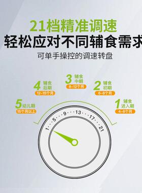 博朗P料理棒小型婴儿宝宝多功能辅食机搅拌手持式榨汁料理机