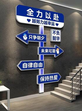 爆单企业文化办公司室装饰氛围布置销售部励志标语形象电商高级感