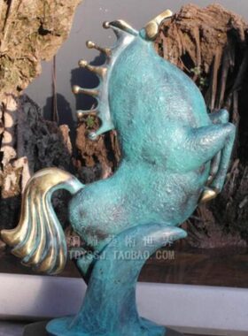 铜雕塑抽象马铜马工艺品摆件家居装饰品客厅书房玄关摆件创意礼品