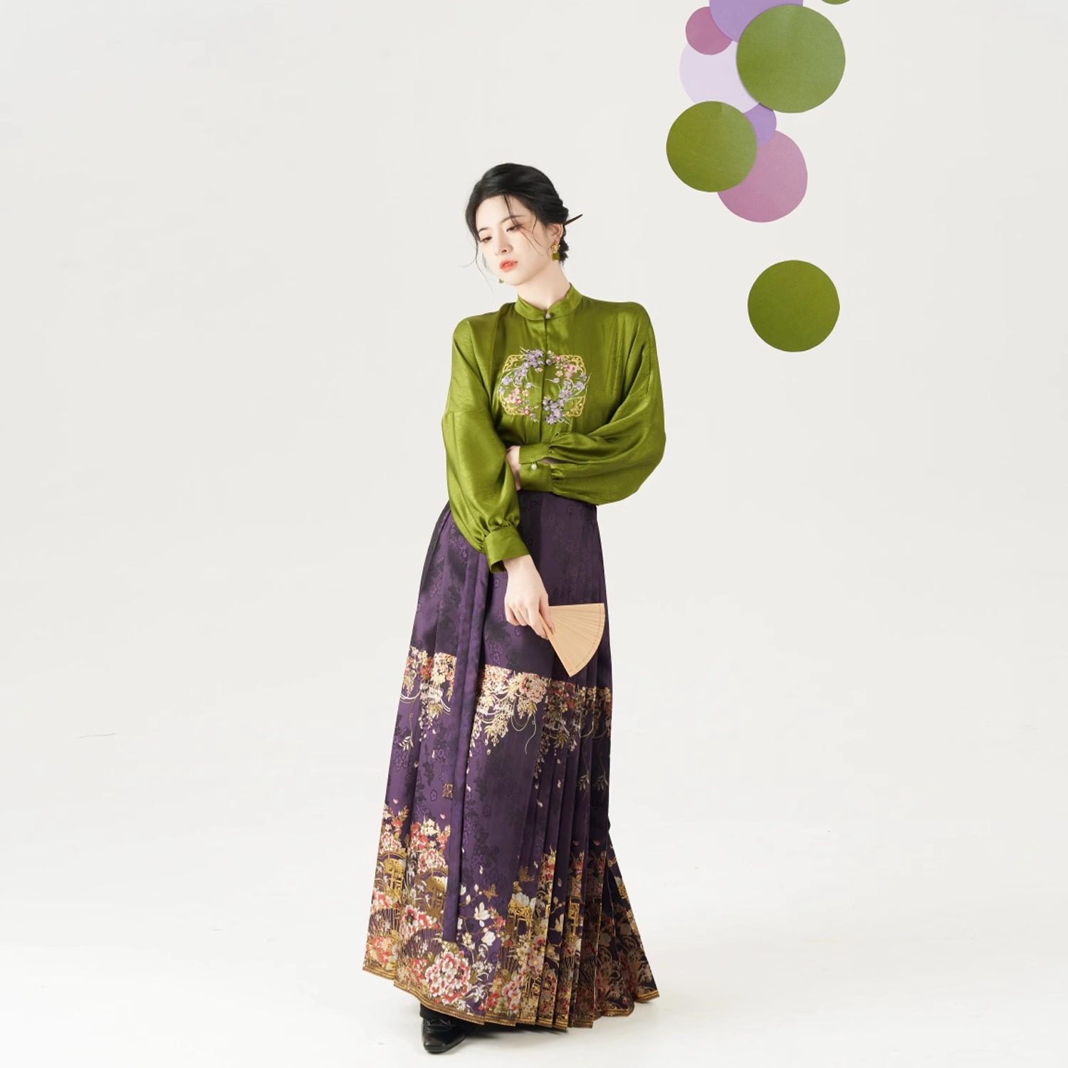 春色阑织造司原创明制汉服立领绣花上衣仿妆花织金马面裙2025新款,淘宝优惠券,粉丝福利购,淘宝优惠卷