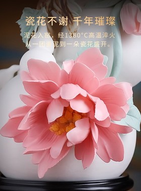 葫芦摆件福禄富贵祝福招财送礼客厅F玄关酒柜电视柜装饰乔迁新居