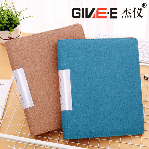 名片册商务大容量1000卡男女式名片夹A4皮面活页收纳卡片册集卡册 - 图2